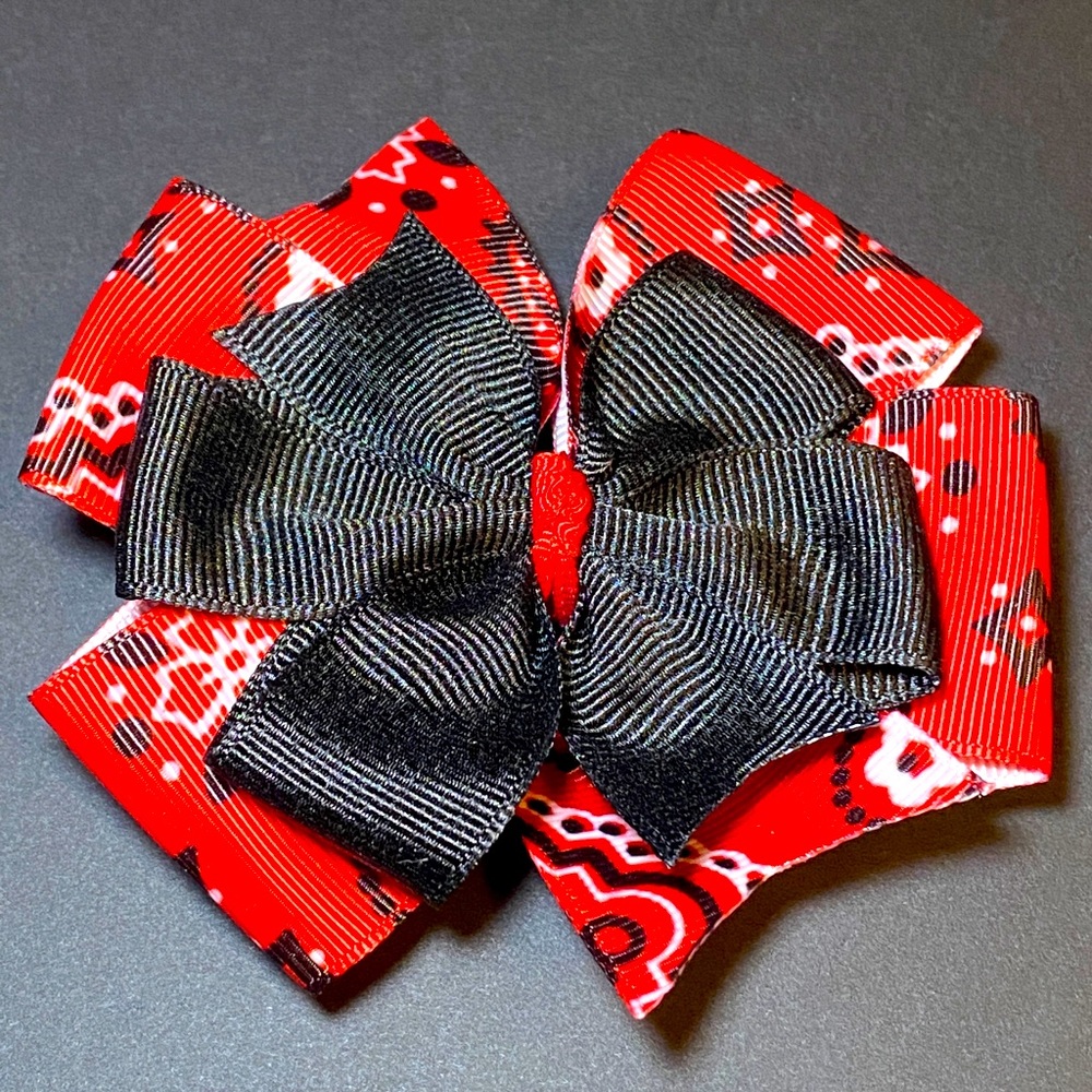 Pinup hair bows